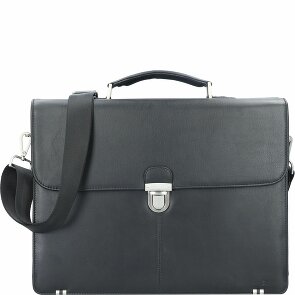 Esquire Oxford Briefcase Leather 41 cm Laptop Compartment