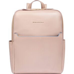 Piquadro Blue Square Plecak Ochrona RFID Skórzany 37 cm Komora na laptopa