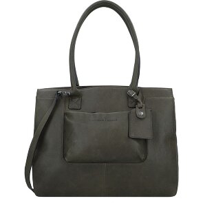 Castelijn & Beerens Skórzana torba na ramię Carisma RFID z przegrodą na laptopa 38 cm