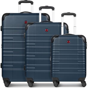 Wenger Amplar Evo 4 kółka Zestaw walizek 3-części z funkcją poszerzenia
