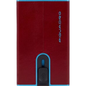 Piquadro Black Square Etui na karty kredytowe Ochrona RFID Skórzany 6 cm