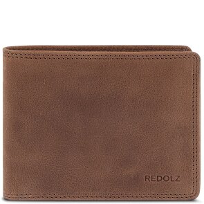 Redolz Leather Essentials QF portfel RFID skóra 12 cm
