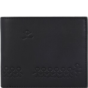 oxmox Leather Portfel Ochrona RFID Skórzany 12 cm