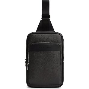 Tommy Hilfiger Torba skórzana z flagą TH 28 cm