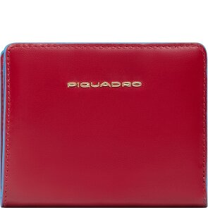 Piquadro Blue Square Portfel Ochrona RFID Skórzany 11 cm