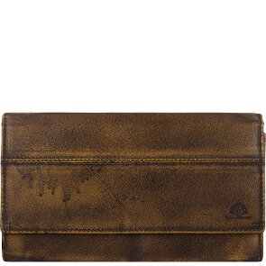 Greenburry Destressed Portfel Ochrona RFID Skórzany 18.5 cm