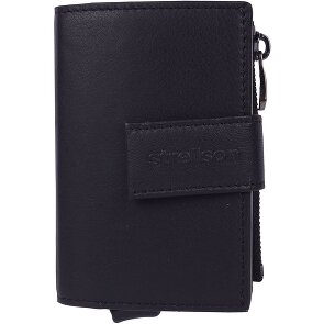 Strellson Carter C-Four Etui na karty kredytowe Ochrona RFID Skórzany 6.5 cm