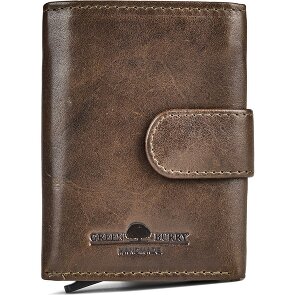 Greenburry Newport Portfel Ochrona RFID Skóra 9.5 cm
