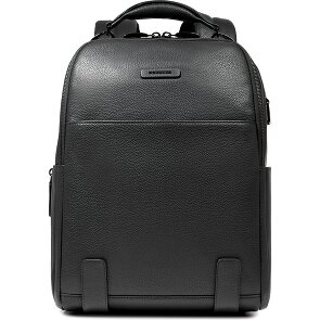 Piquadro Modus Special Plecak Skórzany 37 cm Komora na laptopa