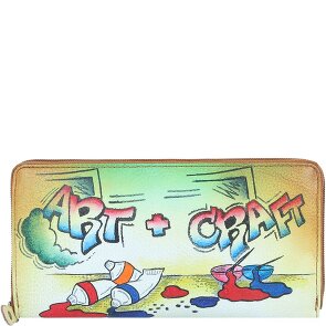 Greenland Nature Art+Craft Wallet RFID Leather 20 cm