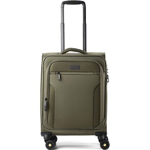 d&n Travel Line 9704 4 kółka Walizka kabinowy S 55 cm z plisą rozprężną