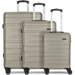 Worldpack New York 2.0 4 kółka Zestaw walizek 3-części