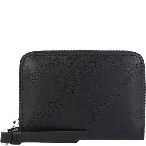 Karl Lagerfeld Portfel dziurkowany skóra 10,5 cm