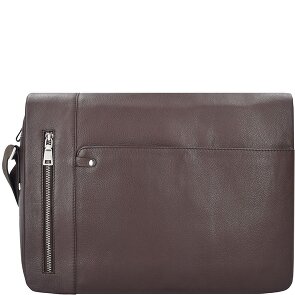Esquire Sydney Messenger Leather 40 cm przegroda na laptopa