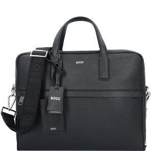 Boss Zair Teczka Skórzany 40 cm Komora na laptopa