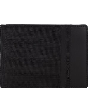 Piquadro Woody Portfel Ochrona RFID Skórzany 13 cm Piquadro Woody Portfel Ochrona RFID Skórzany 13 cm