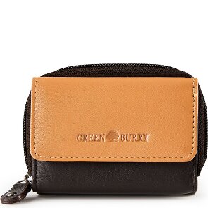 Greenburry Nappa Portfel Ochrona RFID Skórzany 11 cm