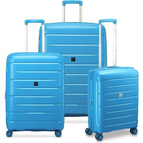MODO by Roncato Starlight 3.0 4 kółka Zestaw walizek 3-części z plisą rozprężną