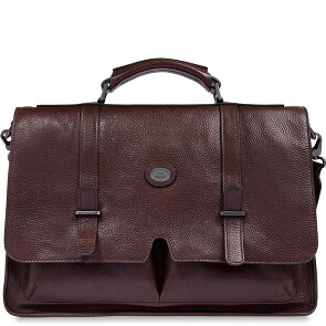 The Bridge Isaia Briefcase Messenger Skórzany 43 cm Komora na laptopa