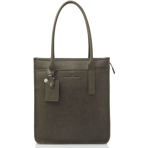 Castelijn & Beerens Skórzana torba na ramię Carisma RFID z przegrodą na laptopa 34 cm