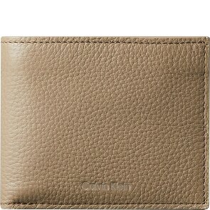 Calvin Klein CK Leather Portfel Ochrona RFID Skórzany 11 cm