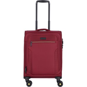 d&n Travel Line 9704 4 kółka Walizka kabinowy S 55 cm z plisą rozprężną