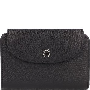 AIGNER Portfel Ochrona RFID Skórzany 14 cm