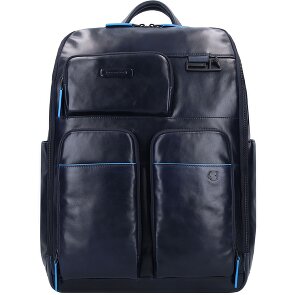 Piquadro Blue Square Revamp Backpack RFID Leather 42 cm Laptop Compartment