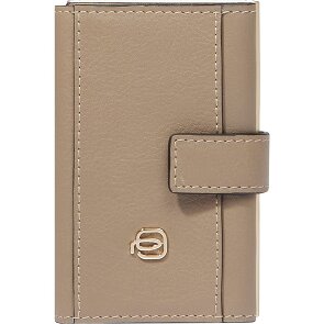 Piquadro Circle Etui na karty kredytowe Ochrona RFID Skórzany 6.5 cm