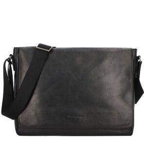 Greenburry Pure Black Posłaniec Skórzany 37 cm