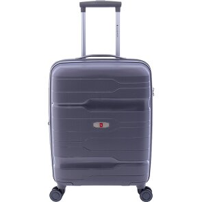 Gladiator 3800 4 kółka Walizka kabinowy 55 cm z plisą rozprężną