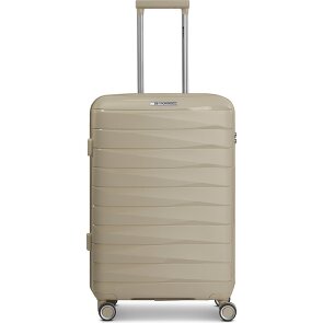 Franky London 4 kółka Walizka M 65 cm z plisą rozprężną