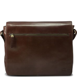 Jost Skagen Briefcase Messenger Skórzany 38 cm Komora na laptopa