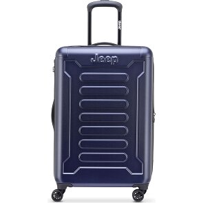 Jeep JH004C 4 kółka Walizka 68 cm z plisą rozprężną