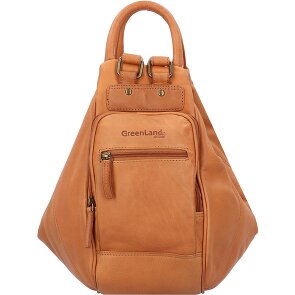 Greenland Nature GreenLand NATURE Plecak miejski Skórzany 34 cm