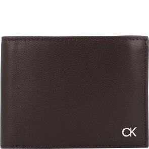 Calvin Klein Metal CK Portfel Ochrona RFID Skórzany 13 cm Calvin Klein Metal CK Portfel Ochrona RFID Skórzany 13 cm