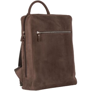 Leonhard Heyden Salisbury Plecak skórzany 37 cm Komora na laptopa