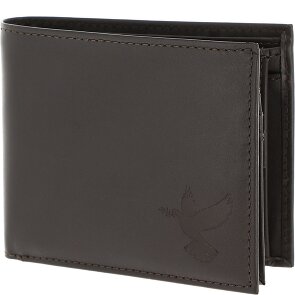 oxmox Leather Portfel Ochrona RFID Skóra 12 cm