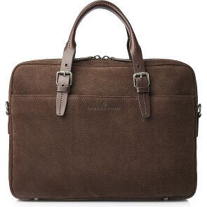 Castelijn & Beerens Nubuck Teczka Skóra 41 cm Komora na laptopa