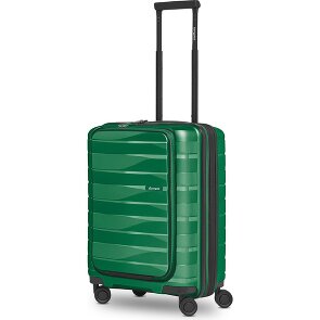 Bergpfeil Travel 4 kółka Walizka kabinowa 55 cm Komora na laptopa z funkcją poszerzenia