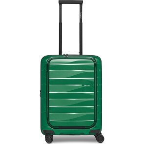 Bergpfeil Travel 4 kółka Walizka kabinowa 55 cm Komora na laptopa z funkcją poszerzenia