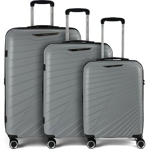 Benzi 5808 4 kółka Zestaw walizek 3-części z plisą rozprężną
