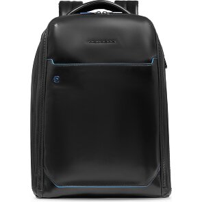Piquadro Blue Square Plecak Skórzany 42 cm Komora na laptopa