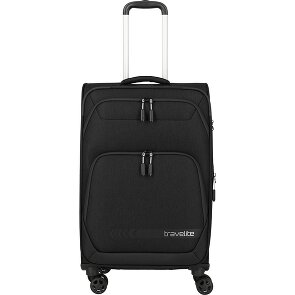 Travelite Kick Off 4 kółka Walizka M 67 cm z funkcją poszerzenia