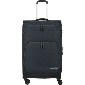 Travelite Kick Off 4 kółka Walizka L 78 cm z funkcją poszerzenia