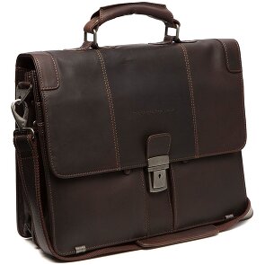 The Chesterfield Brand Stuttgart Teczka Skórzany 38 cm Komora na laptopa