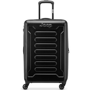 Jeep JH004C 4 kółka Walizka 68 cm z plisą rozprężną