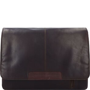 The Chesterfield Brand Wax Pull Up Posłaniec Skórzany 40 cm Komora na laptopa