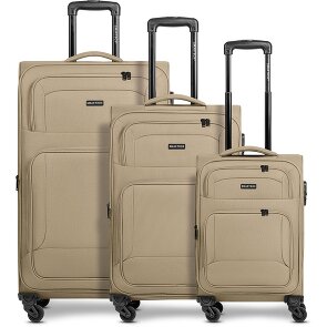 Smartbox Edition 04 4 kółka Zestaw walizek 3-części z plisą rozprężną