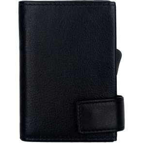 SecWal Etui na karty kredytowe  2 Skórzany portfel RFID 9 cm